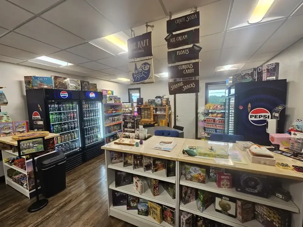Inside The Raft — ice cream and floats coming soon to the curious soda fountain